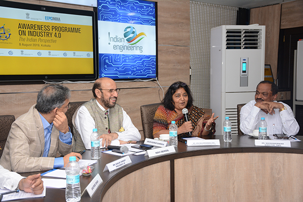 Ms. Uma Balakrishnan, CEO, Axcend Automation & Software Solutions Pvt. Ltd. speaking during the Panel Discussion